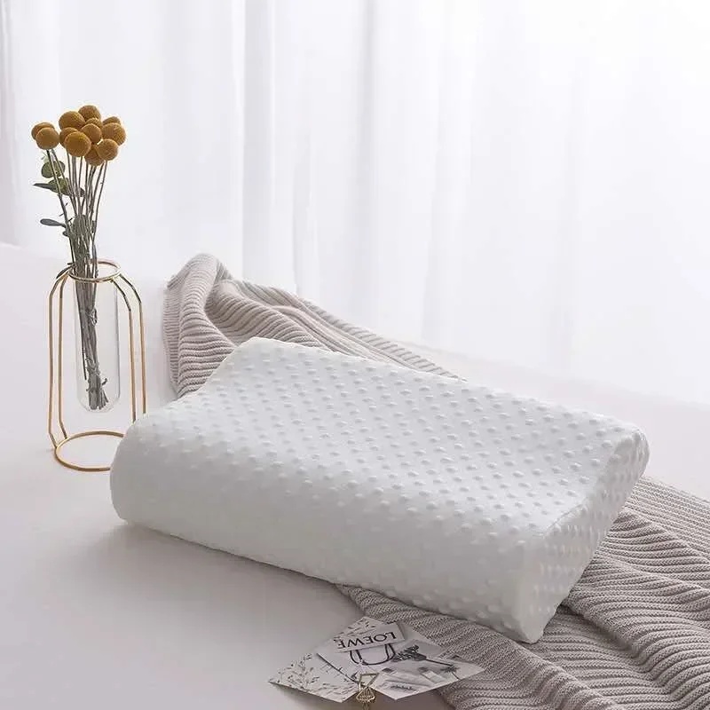 Memory Foam Orthopedic Pillow Neck Pain - Almohada ergonómica de espuma viscoelástica de