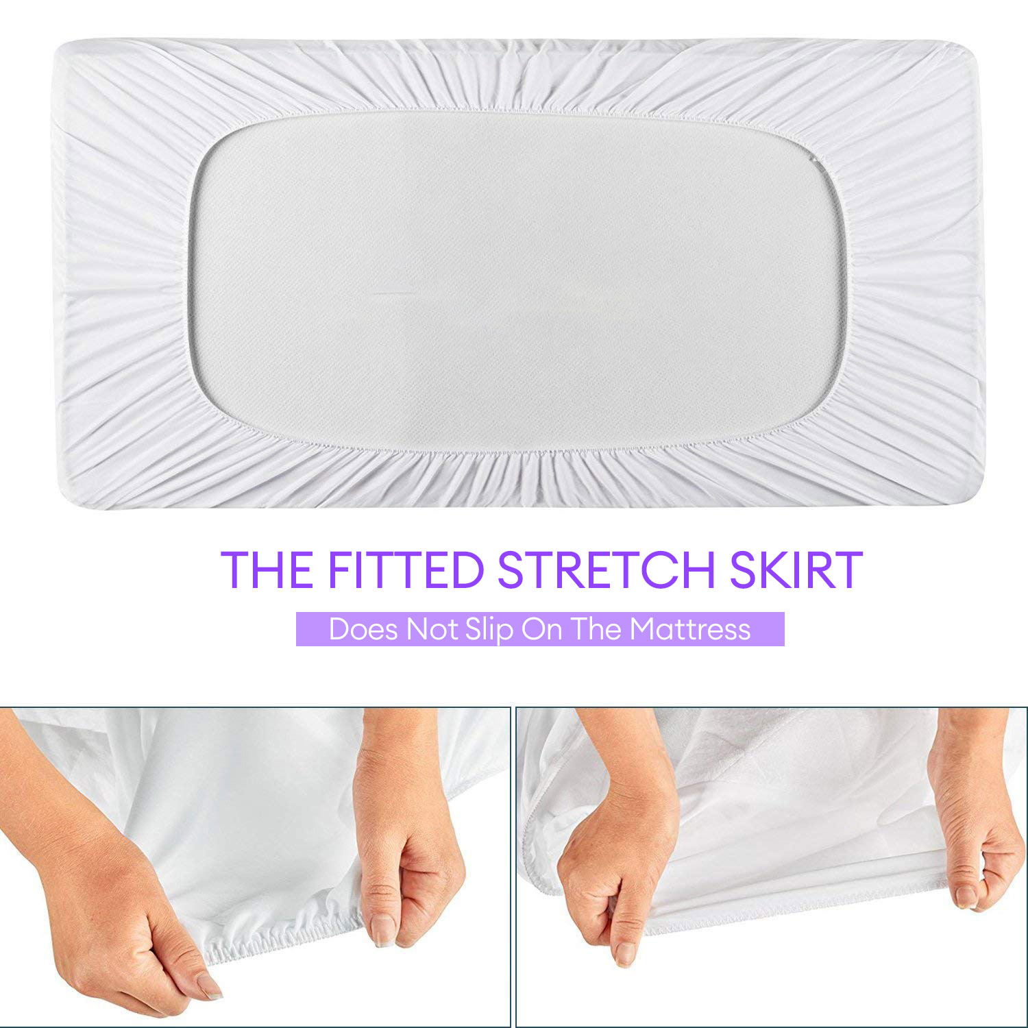 1 pieza de protector de colchó - Waterproof Mattress Protector Breathable reseña y precio