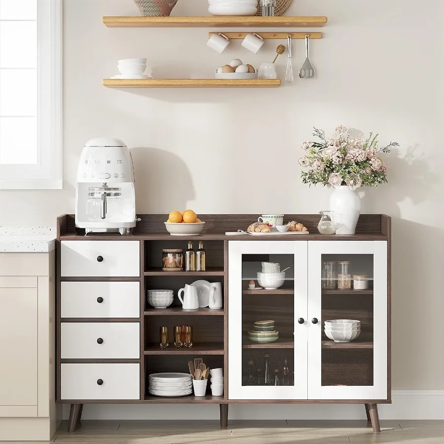 Aparador con puertas de crista - Storage & Organization reseña y precio