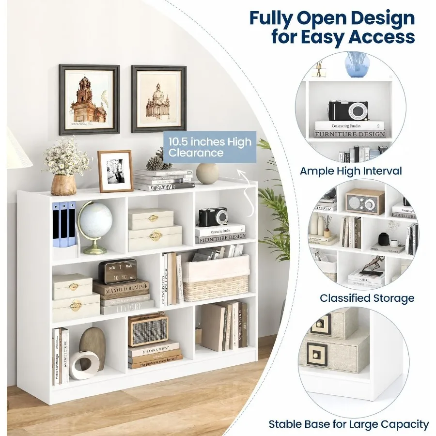 Librería de 8 cubos para la sa - Storage & Organization reseña y precio