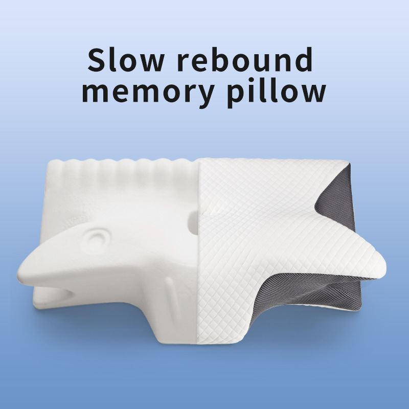 Almohada Cervical Ergonómica d - Memory Foam Orthopedic Pillow Neck Pain reseña y precio