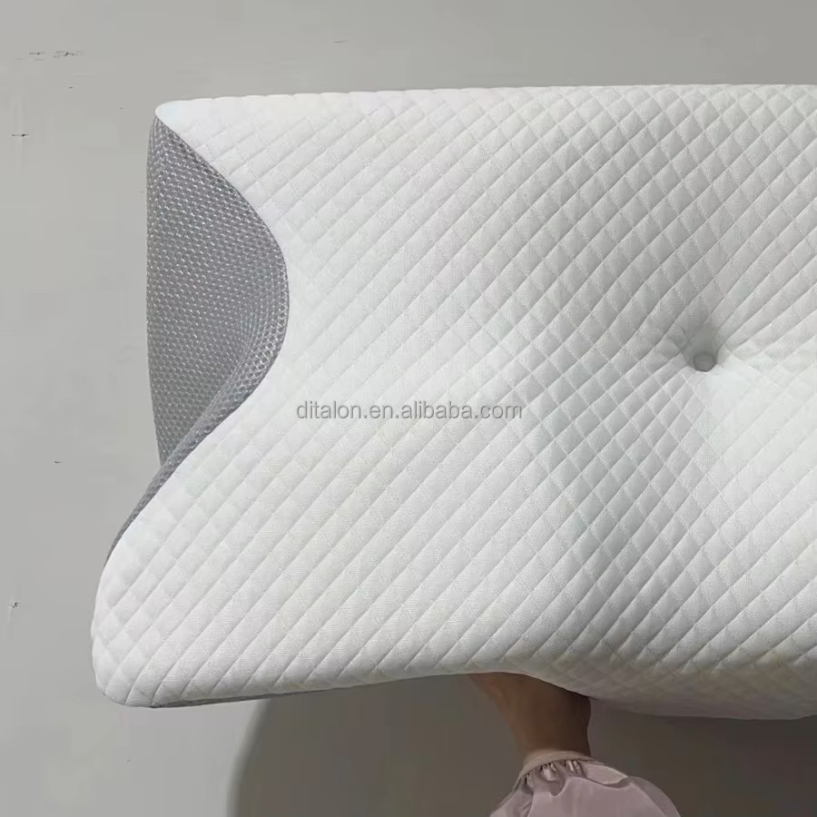 Almohada Cervical Ergonómica d - Memory Foam Orthopedic Pillow Neck Pain reseña y precio